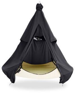 Plachta proti dešti Hamaka.eu Hangout Pod Barva: černá