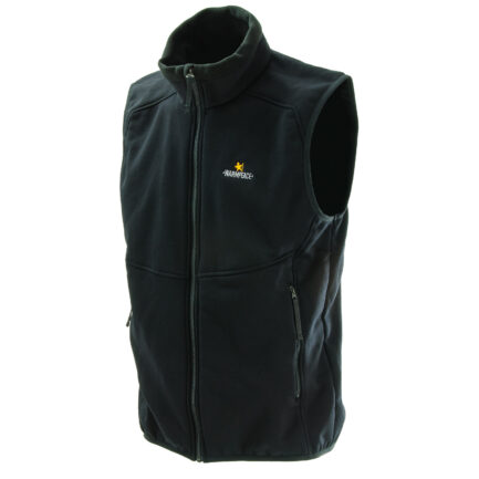 Pánská vesta Warmpeace Outward Powerstretch Velikost: M / Barva: černá