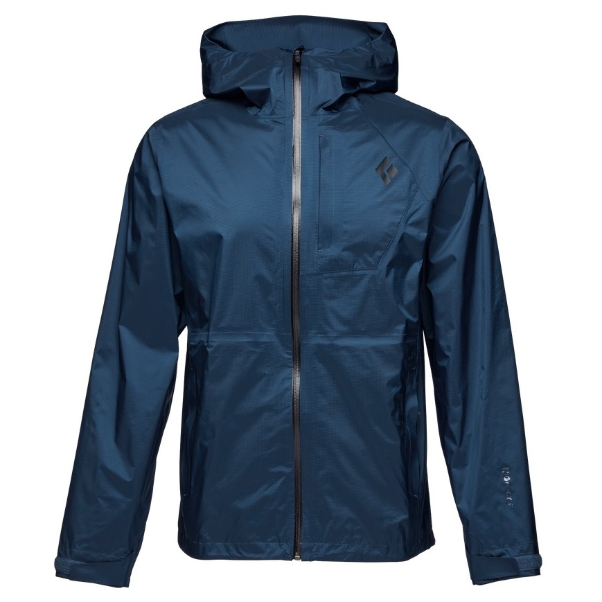 Pánská bunda Black Diamond Treeline Rain Shell Velikost: XL / Barva: modrá