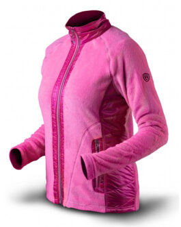 Dámská mikina Trimm FLOWERS Velikost: M / Barva: růžová