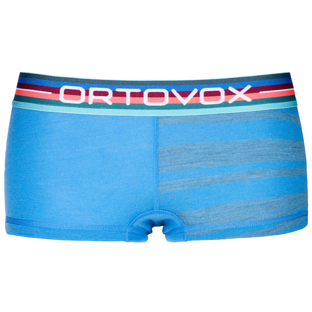 Dámské kalhotky Ortovox W’s 185 Rock’N’Wool Hot Pants Velikost: L / Barva: modrá