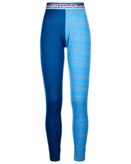 Dámské funkční kalhoty Ortovox W’s 185 Rock’N’Wool Velikost: L / Barva: modrá