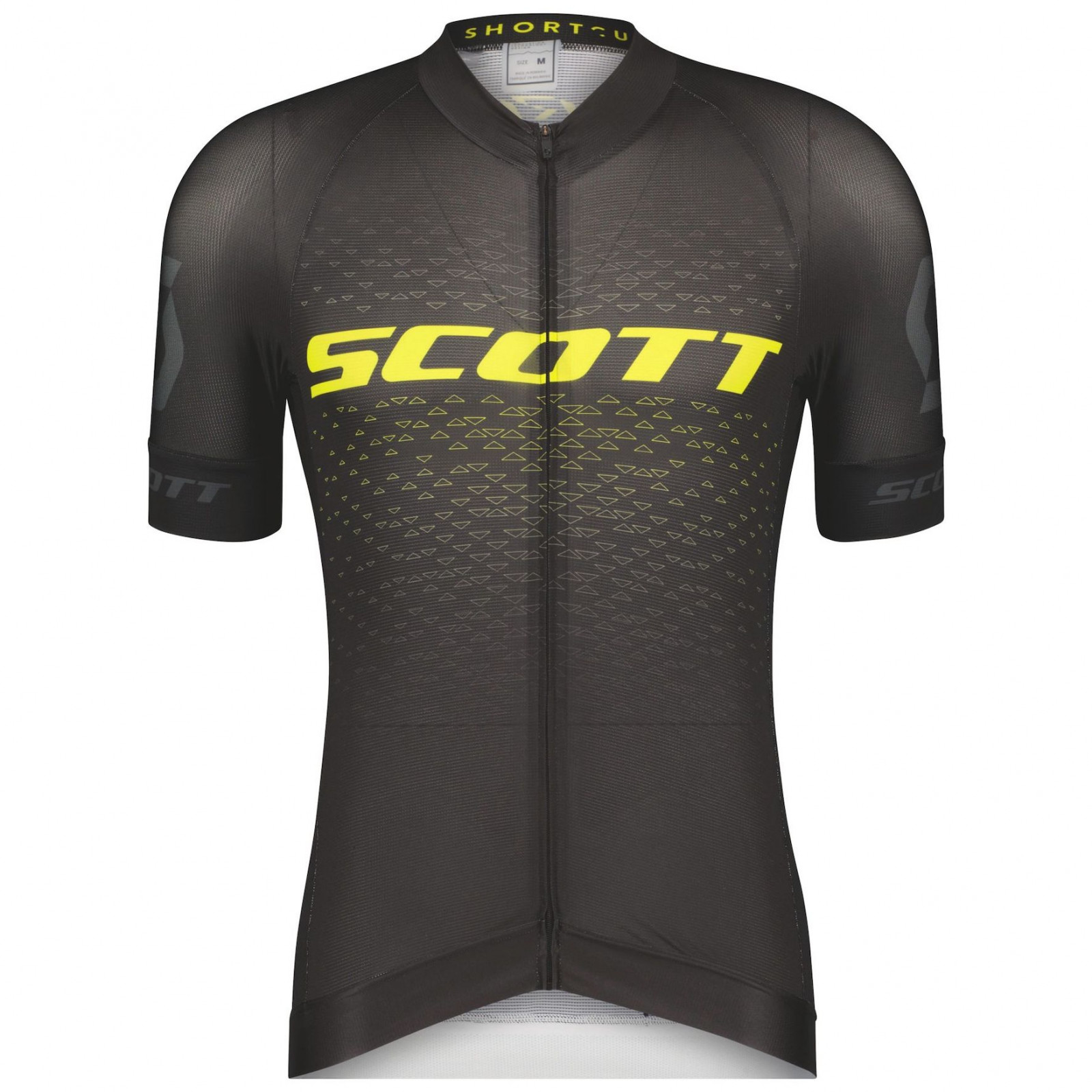 Pánský cyklistický dres Scott M's RC Pro SS Velikost: M / Barva: černá/žlutá