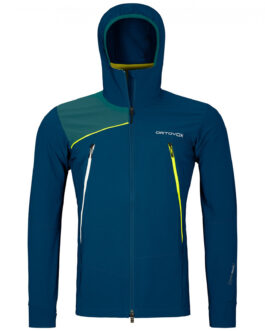 Pánská bunda Ortovox Pala Hooded Jacket Velikost: M / Barva: modrá