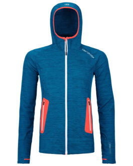 Dámská mikina Ortovox W’s Fleece Light Hoody Velikost: M / Barva: modrá