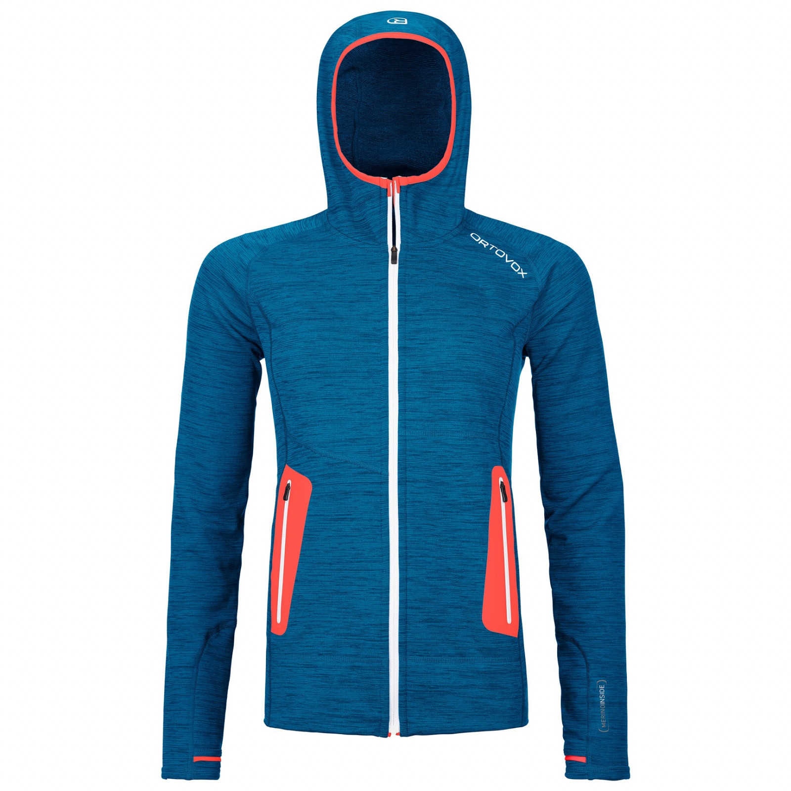 Dámská mikina Ortovox W's Fleece Light Hoody Velikost: M / Barva: modrá