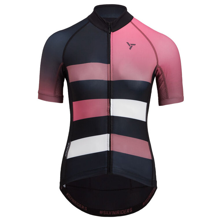 Dámský cyklistický dres Silvini Mazzana Velikost: XS / Barva: černá/fialová