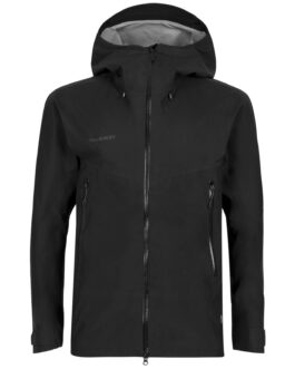 Pánská bunda Mammut Crater HS Hooded Jacket M Velikost: XXL / Barva: černá