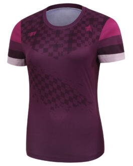 Dámský cyklistický dres Protective P-Red Sun Velikost: L / Barva: vínová