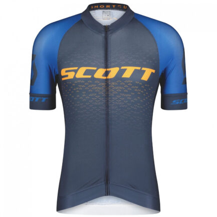 Pánský cyklistický dres Scott M's RC Pro SS Velikost: L / Barva: modrá/oranžová