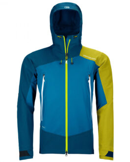 Pánská bunda Ortovox Westalpen Softshell Jacket Velikost: XL / Barva: světle modrá