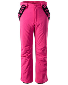 Dětské zimní kalhoty Hi-Tec Darin JR Dětská velikost: 158 / Barva: růžová