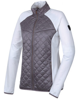 Dámská mikina Hannah Elsa Velikost: L / Barva: bílá/šedá