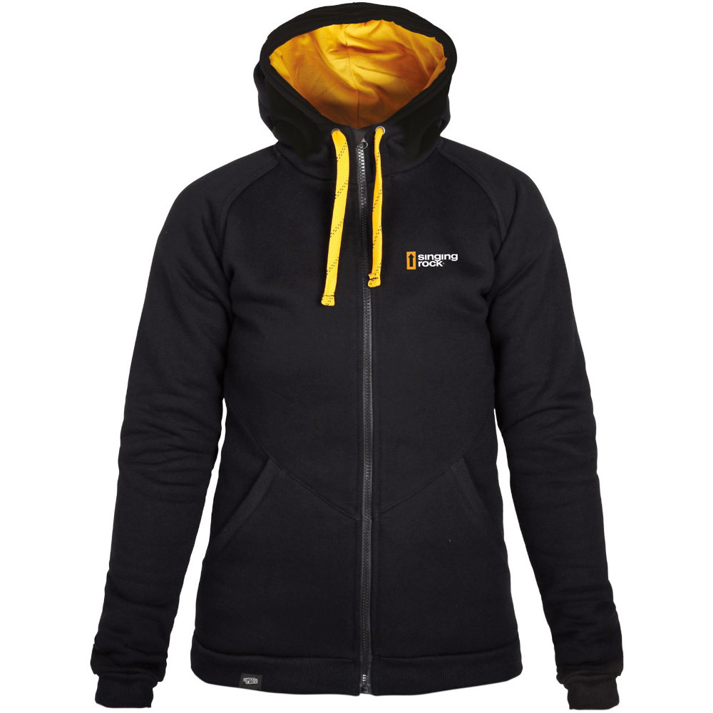 Dámská mikina Singing Rock Dámská rozepínací mikina Velikost: M / Barva: černá