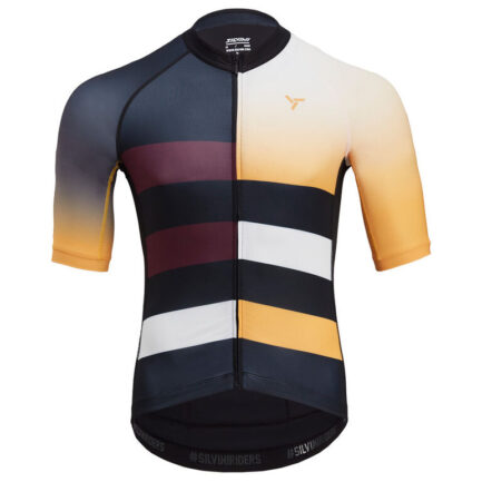 Pánský cyklistický dres Silvini Mazzano Velikost: XXL / Barva: černá/žlutá