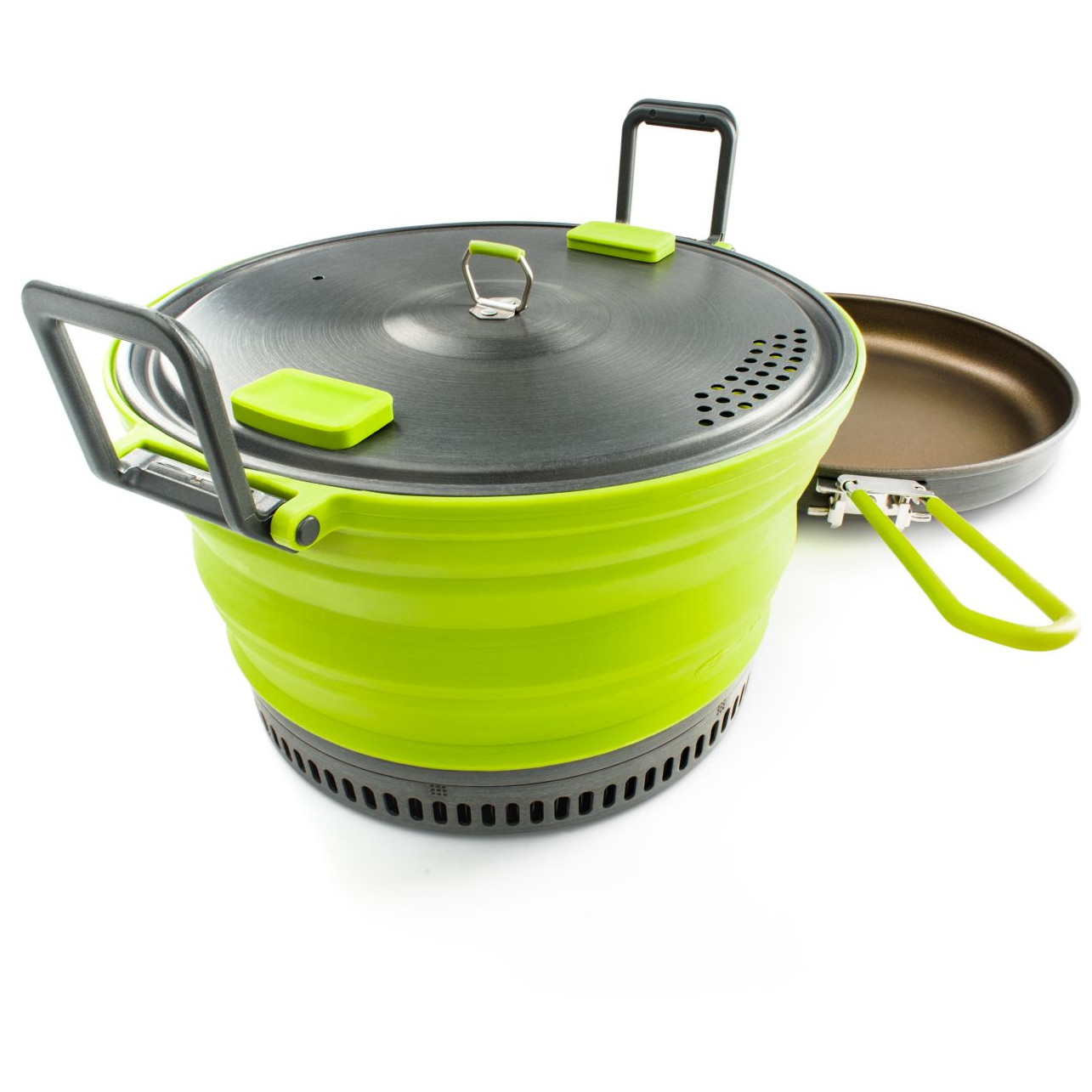 Hrnec GSI Outdoors Escape Set 3 L Pot + Fry Pan Barva: světle zelená