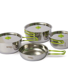 Sada nádobí Pinguin Trio Steel L