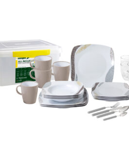 Sada nádobí Brunner Khadi All Inclusive Barva: bílá