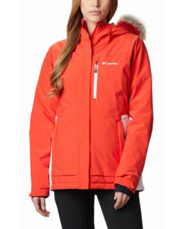 Dámská lyžařská bunda Columbia Ava Alpine™ Insulated Jkt Velikost: M / Barva: červená