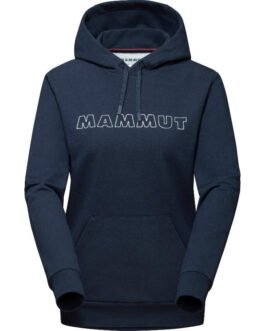 Dámská mikina Mammut Logo ML Hoody Women Velikost: XS / Barva: modrá