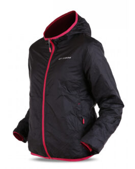 Dámská bunda Trimm Techno Lady Velikost: S / Barva: černá/růžová