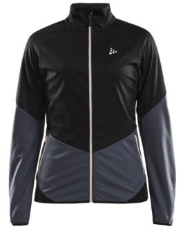 Dámská bunda Craft Glide W Velikost: S / Barva: černá/šedá