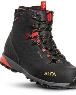 Dámské turistické boty Alfa Holt Aps GTX W Velikost bot (EU): 40 / Barva: černá/červená