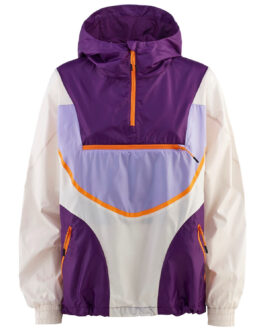 Dámská bunda Kari Traa Thale Anorak Velikost: M / Barva: bílá/fialová