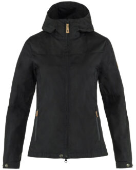 Dámská bunda Fjällräven Stina Jacket W Velikost: L / Barva: černá