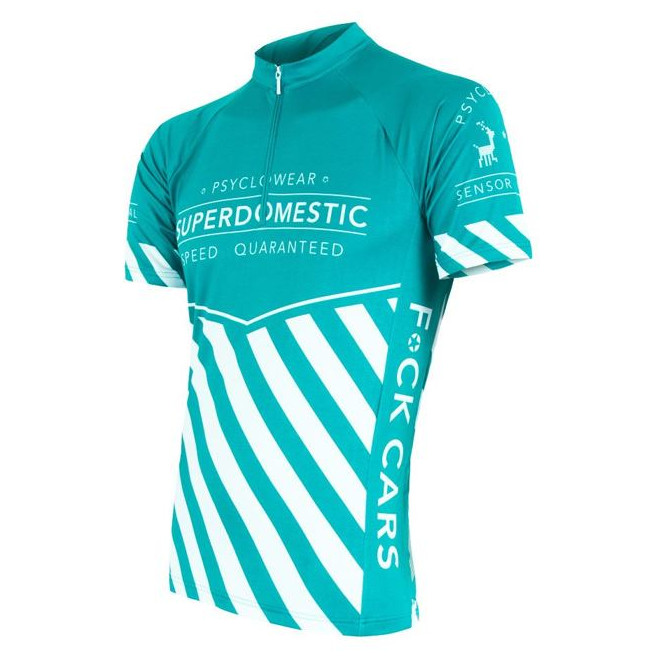 Pánský cyklistický dres Sensor Superdomestic Velikost: XXL / Barva: světle modrá