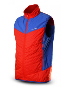Pánská vesta Trimm Zen Vest Velikost: M / Barva: modrá/oranžová
