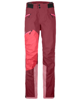 Dámské kalhoty Ortovox Westalpen 3L Pants W Blue Lake Velikost: L / Barva: červená