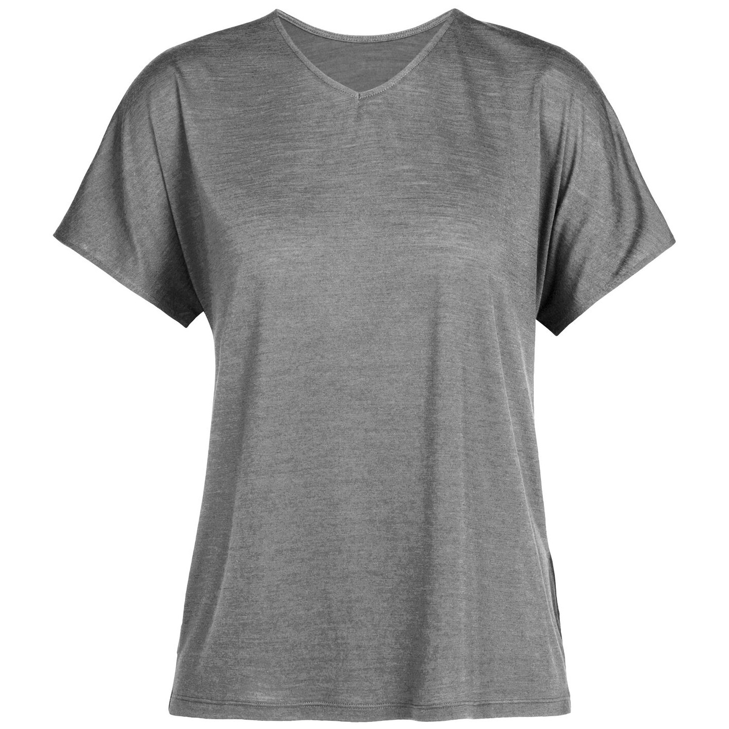 Dámské triko Icebreaker Women Drayden Reversible SS Top Velikost: M / Barva: šedá