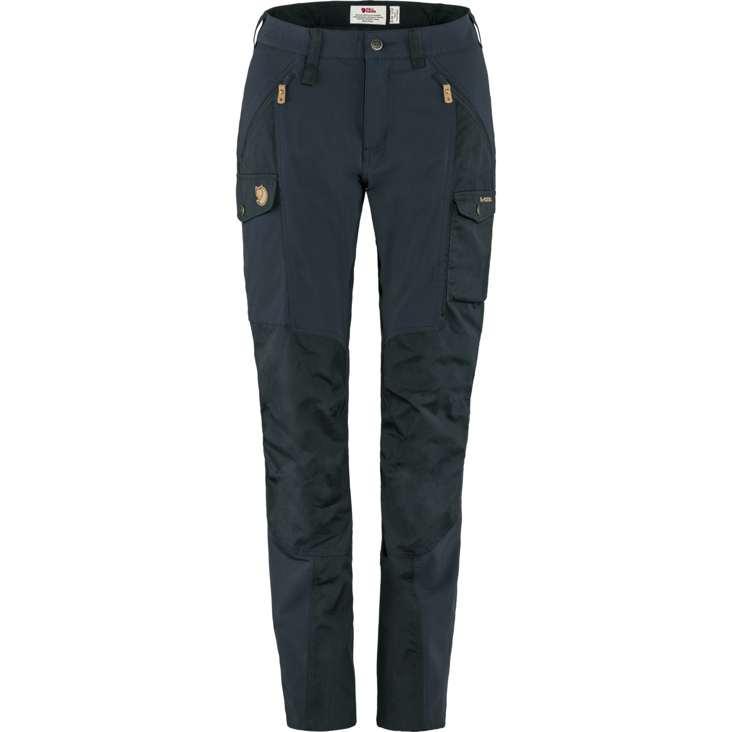 Dámské kalhoty Fjällräven Nikka Trousers Curved W Velikost: XL / Barva: tmavě modrá