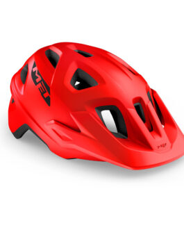 Cyklistická helma MET Echo Velikost helmy: 52–57 cm / Barva: červená