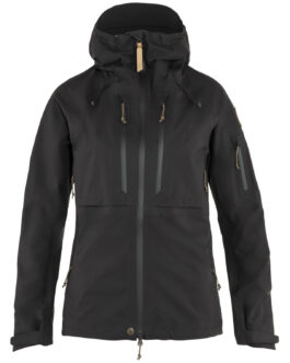 Dámská bunda Fjällräven Keb Eco-Shell Jacket W Velikost: XS / Barva: černá