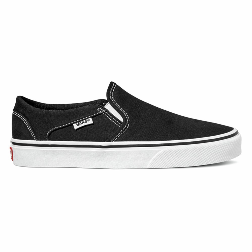 Dámské boty Vans Wm Asher (canvas) Velikost bot (EU): 40 / Barva: černá