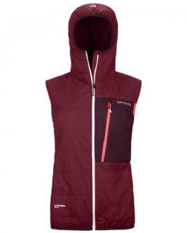 Dámská vesta Ortovox Swisswool Piz Duan Vest W Velikost: M / Barva: modrá