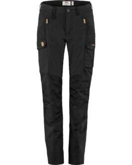Dámské kalhoty Fjällräven Nikka Trousers Curved W Velikost: S / Barva: černá