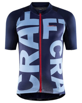 Pánský cyklistický dres Craft Adv Endur Graphic Velikost: XL / Barva: tmavě modrá