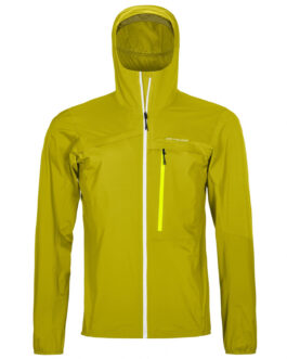 Pánská bunda Ortovox Civetta Jacket Velikost: M / Barva: zelená