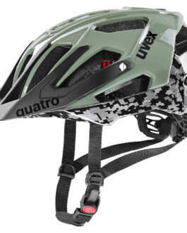 Cyklistická helma Uvex Quatro Velikost helmy: 52-57 cm / Barva: zelená