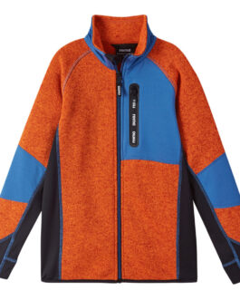 Dětská mikina Reima Liukuen Dětská velikost: 146 / Barva: oranžová