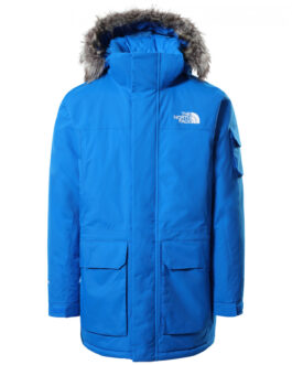 Pánská bunda The North Face Recycled Mcmurdo Velikost: XXL / Barva: světle modrá