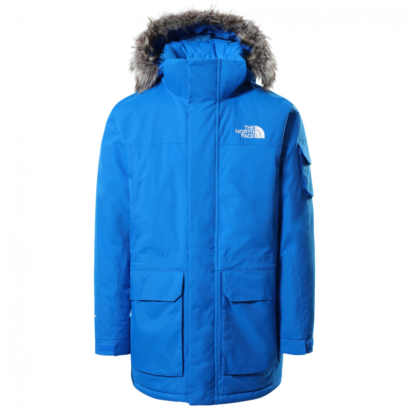 Pánská bunda The North Face Recycled Mcmurdo Velikost: XXL / Barva: světle modrá