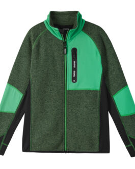 Dětská mikina Reima Liukuen Dětská velikost: 152 / Barva: zelená