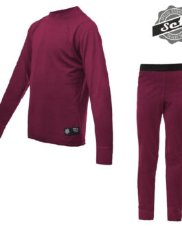 Dětské funkční prádlo Sensor Merino Active Set Dětská velikost: 140 / Barva: fialová