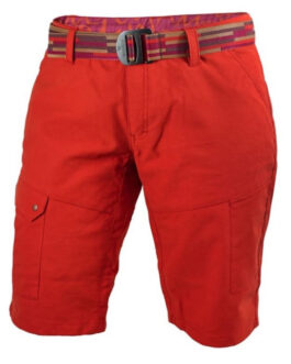 Dámské kraťasy Warmpeace Lapina Lady Velikost: M / Barva: červená