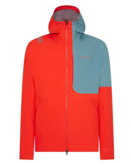 Pánská bunda La Sportiva Crizzle Jkt M Velikost: XL / Barva: červená/šedá