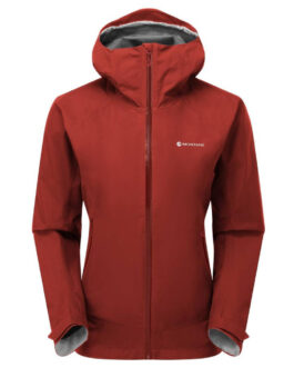 Dámská bunda Montane Fem Spirit Jacket Velikost: L / Barva: červená